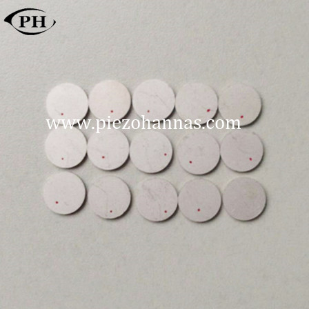 kundenspezifische 28 mm x 2 mm piezoelektrische bimorphe Scheibe für die automatische Bettnivellierung