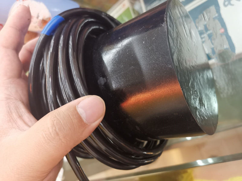 Unterwasser akustischer Wandlerzylinderhydrophon f&uuml;r akustische Modems