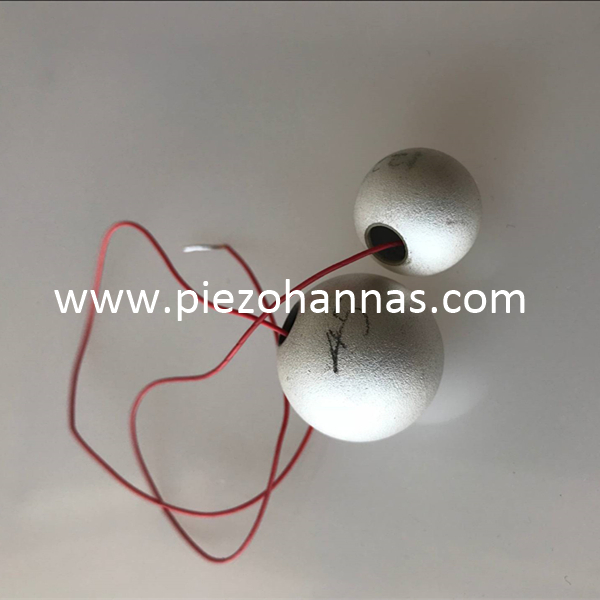 pzt8 piezokeramischer Ball kostet piezoelektrische Kristalle Sensor