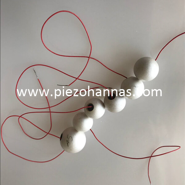 Piezo-Hohlkugeln aus PZT-Material für omnidirektionale Wandler
