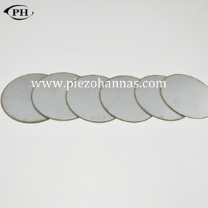 kundenspezifische 28 mm x 2 mm piezoelektrische bimorphe Scheibe für die automatische Bettnivellierung