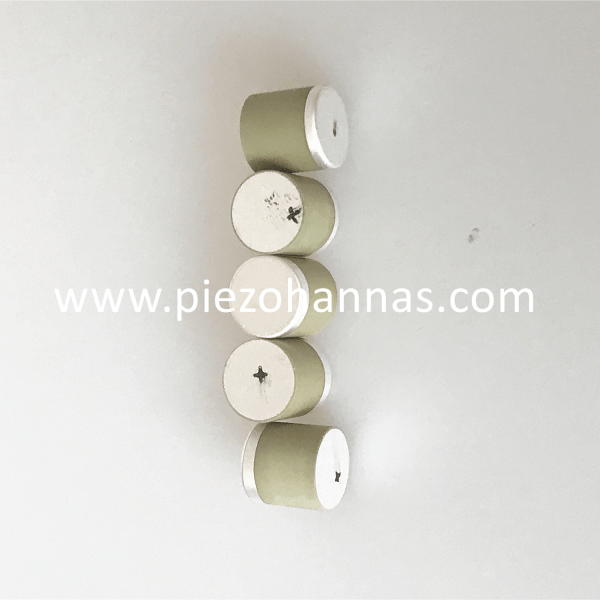 Kostengünstige Zylinderelemente aus piezoelektrischer Keramik in Stabform aus PZT