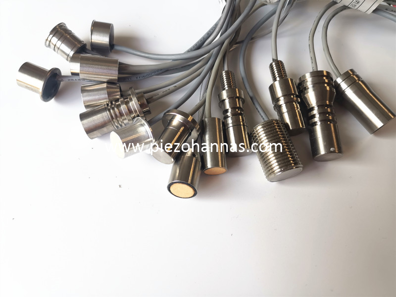 200 -kHz -Titanlegier -Ultraschallwandler f&uuml;r Ultraschallgasdurchmesser
