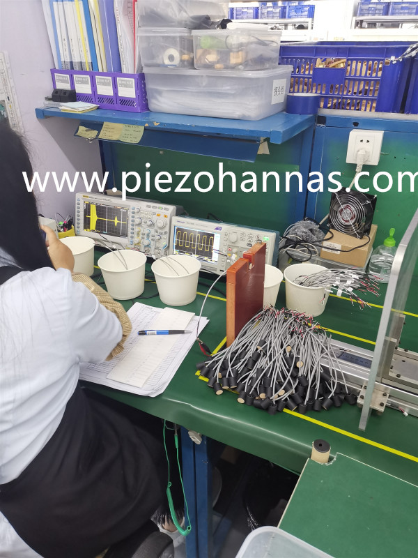 200 kHz PVDF -Geh&auml;usepiezoelektrikum Ultraschall -Reichweite f&uuml;r Pegelsensor