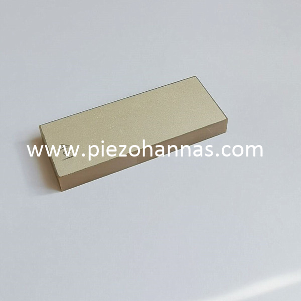 PZT5A Material Piezoelektrisches Keramikrechteck für Drucksensoren