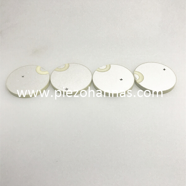 1 MHz Piezo-Scheibenwandler aus PZT-Material für Schönheitsgeräte
