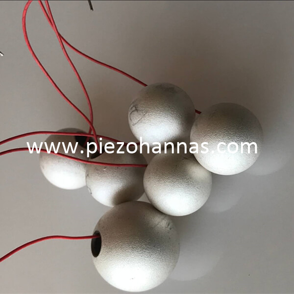 pzt8 piezokeramischer Ball kostet piezoelektrische Kristalle Sensor