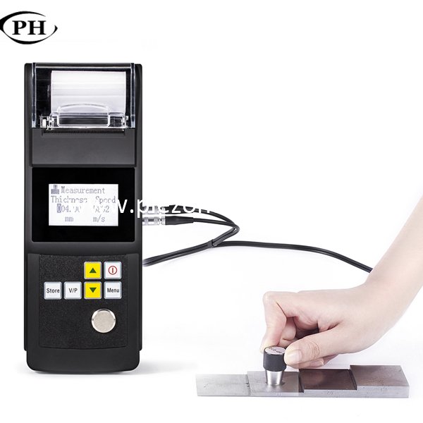 Handheld-Ultraschall-Metalldickenmessgerät Eingebauter Thermodrucker