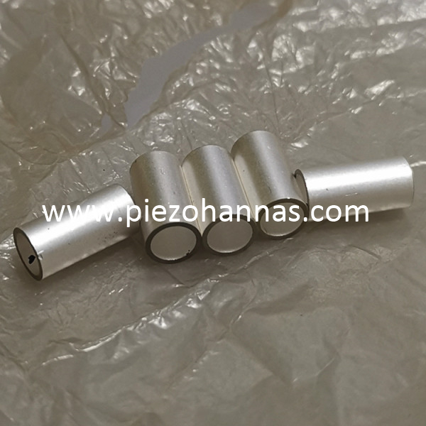 PZT5A Kundenspezifischer piezokeramischer Zylinder für Schallquelle
