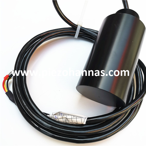 20 kHz horizonal-polarisierte zylindrische Ultraschalltransducer-Ultraschalldurchflussmeter