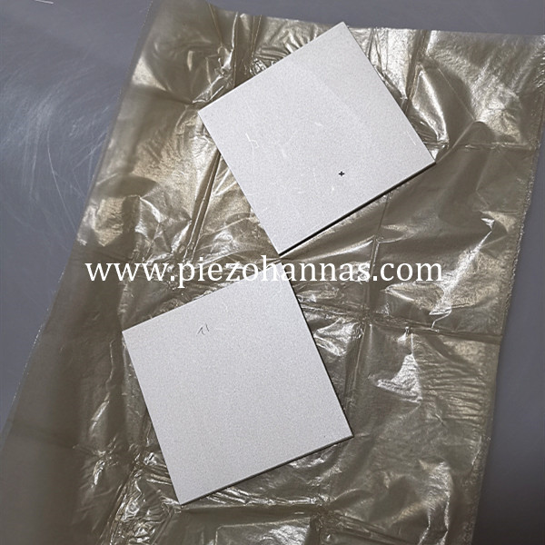 Piezoelektrisches Material mit hoher Leistung Piezoelektrische Platte Piezoelektrischer Kristall für Sonar