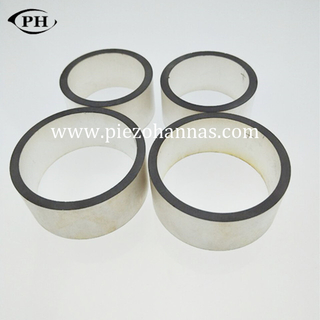 45 mm x 15 mm x 5 mm kundenspezifische ringförmige Ultraschall-Piezokeramikringe aus Aluminiumoxid
