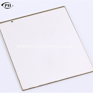 Benutzerdefiniertes Piezo-Ultraschall-Piezoeletric Plate Datesheet PZT-5 für Zündung