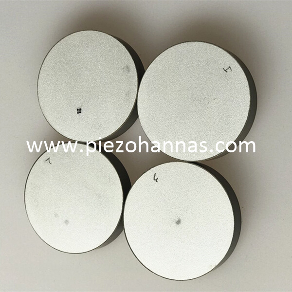 P-81 Material Piezoelektrische Keramik Piezo-Keramikscheibe für ZfP-Anwendungen