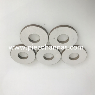 Kundenspezifischer Piezoring aus piezoelektrischer Keramik für Transduser
