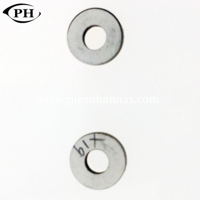 P82-38 * 16 * 5 mm Ring-Piezo-Bimorph-Aktuator für Ultraschalldetektor