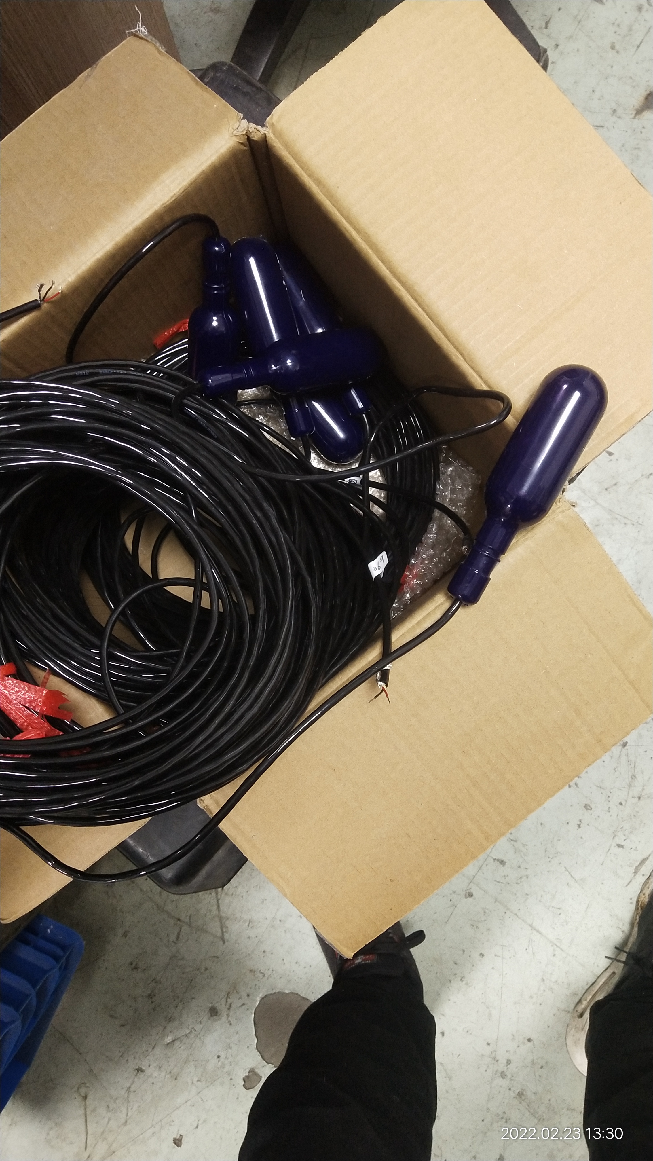 Custom Deep Water Hydrophon f&uuml;r 2000m Ozeantiefe