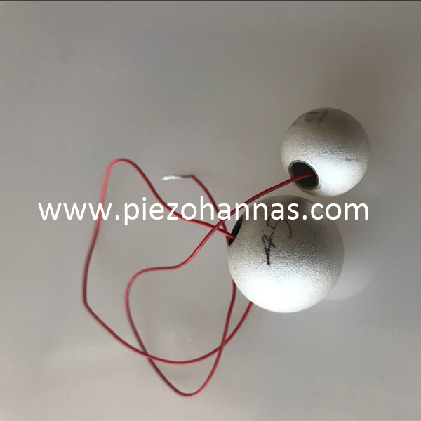Piezoelektrische Keramikkugel aus PZT-4-Material für Sonarwandler