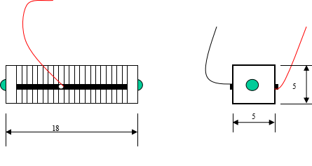 150 V treibende Kraft Piezoelektrischer Stapel -Aktuator Piezo Keramik Wafer